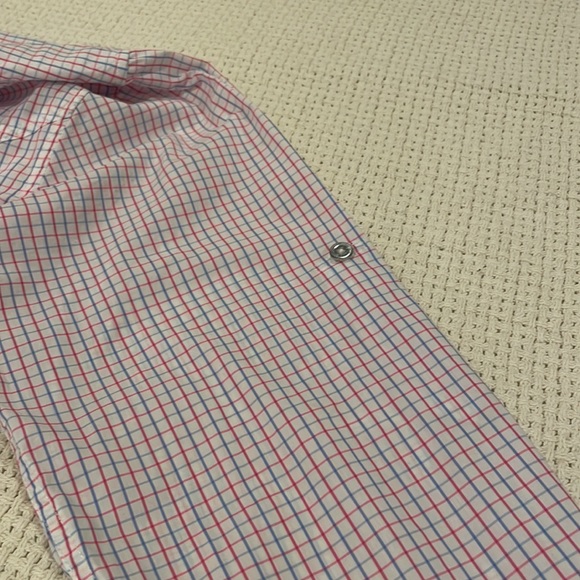 Orvis SS Tech LS Shirt White/Blue/Pink Medium - Picture 11 of 15